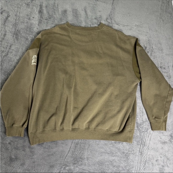 Harley-Davidson Khaki Men's Crewneck Sweater - Picture 7 of 7